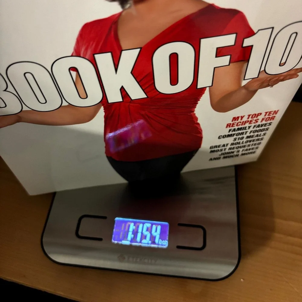 Rachael Ray's Book of 10 Cookbook 300 Recipes 1st Ed 2009 Paperback